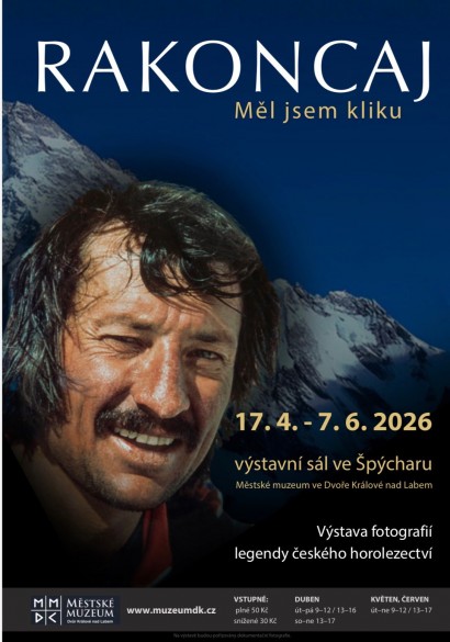 Plakát k Rákoskově výstavě.