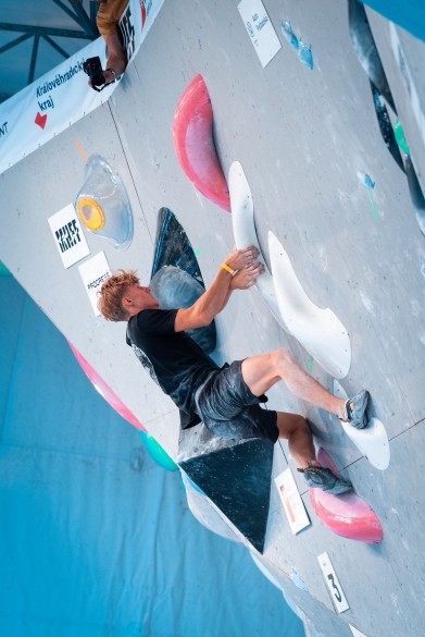 Jakub Dědek, Závod MHFF Bouldering, Teplice nad Metují